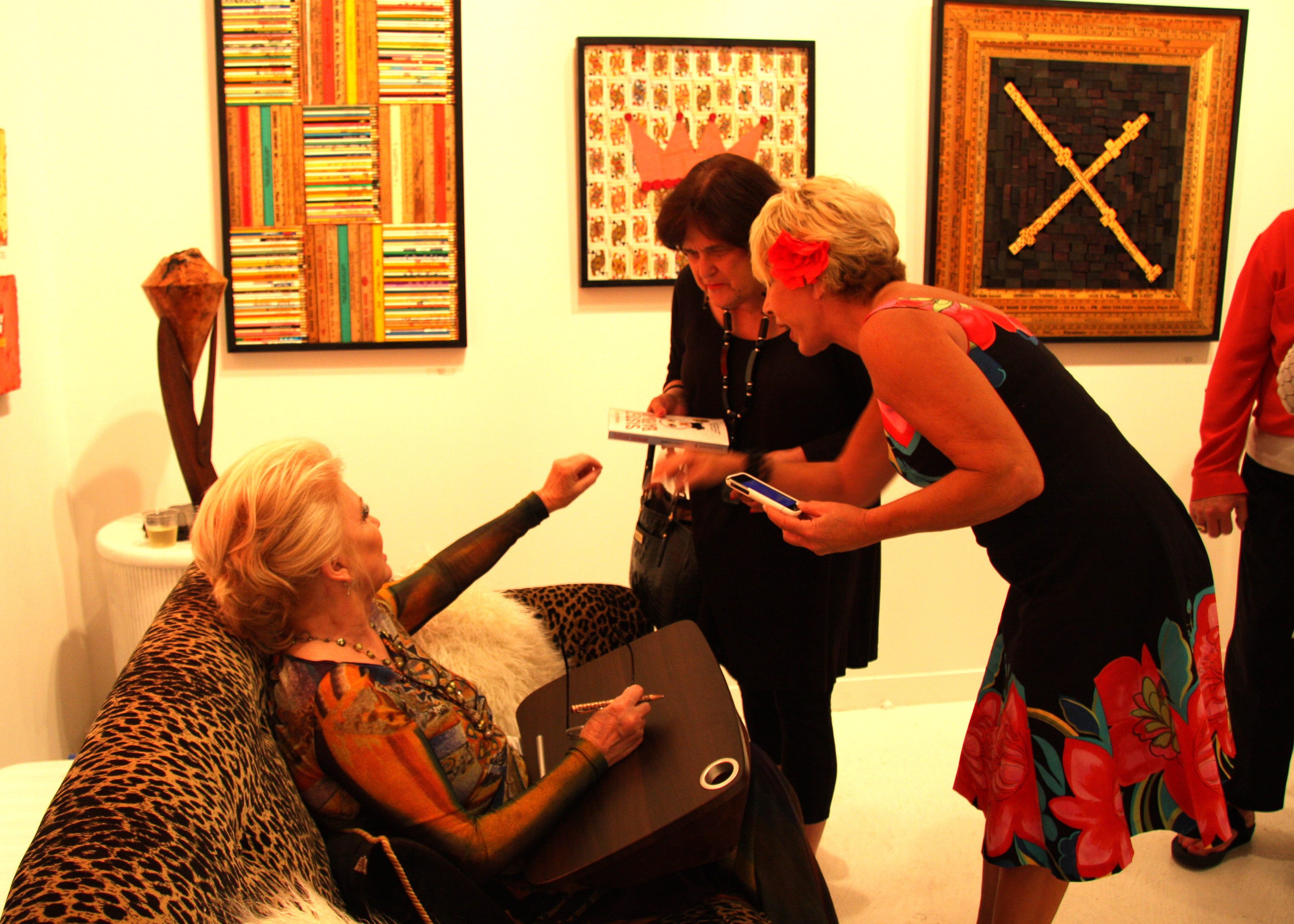 Barbara signing photo