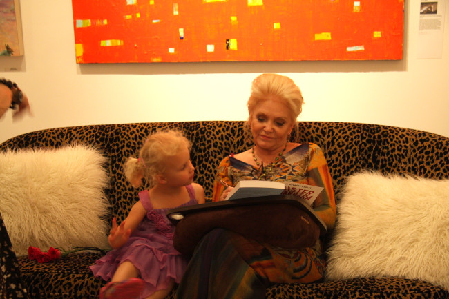 Barbara and her granddaughter, Skye, photo