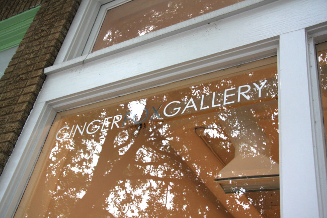The Ginger Fox Gallery, Bishops Arts District, Dallas, Texas, photo